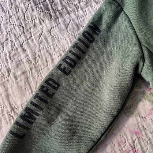 Hype Club toddler fleece jacket 24M khaki with hood