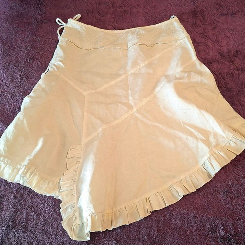 Female skirt size Medium, white beige