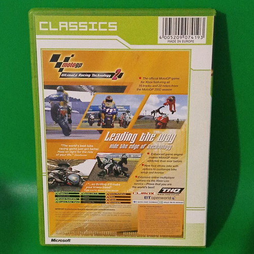 Moto GP Ultimate Racing Technology 2 Xbox Original very good