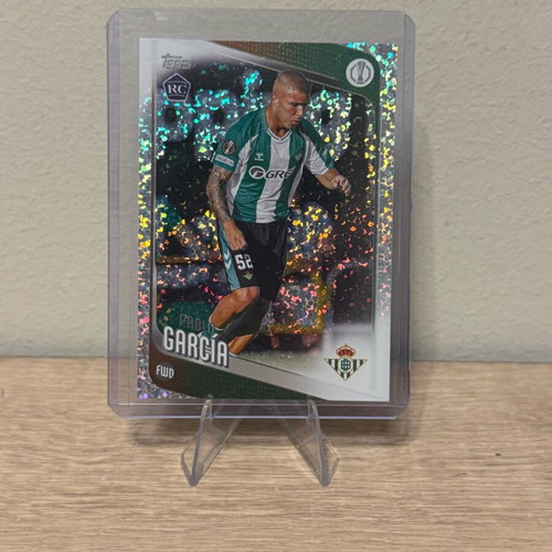 Topps UCC Flagship 2026 Pablo Garcia Real Betis Rcsilver sparkle new