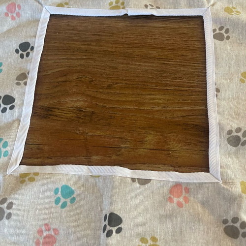 Decorative curtain for children's bed used with scratches