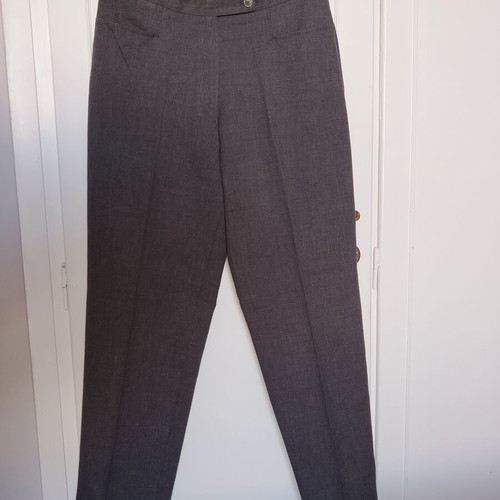Oscar Fashion Design men's suit pants gray, like new, size L-XL