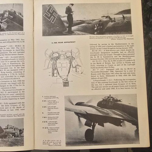 JU-88 Profile Aircraft book like new, English