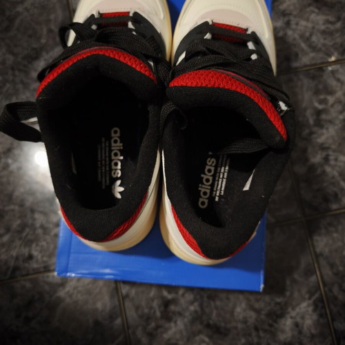 Adidas original sneakers size 38, black and white