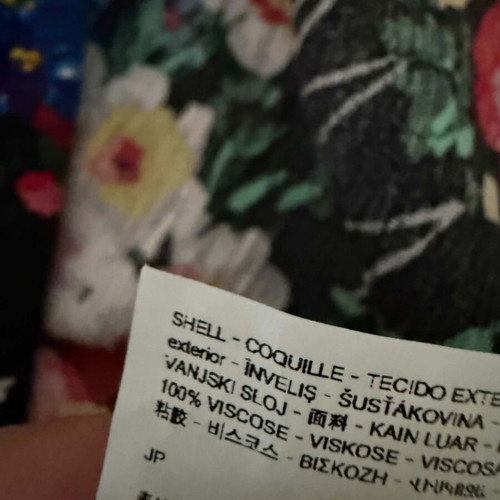 Desigual viscose women blouse size S like new, multicolor