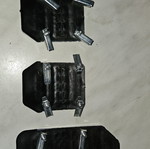 Car pedals set, new