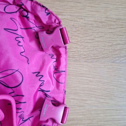 Desigual backpack for girls like new, pink