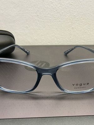 VOGUE Eyeglasses new, blue transparent frame