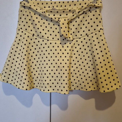 Zara skirt-pants like new, yellow, size 134-140 cm, age 9-11