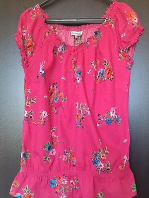 Clockhouse women's shirt colorful like new, size XXL