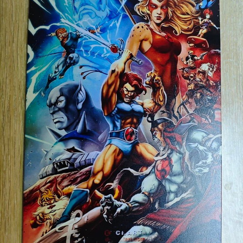 Thundercats collectible metal sign like new