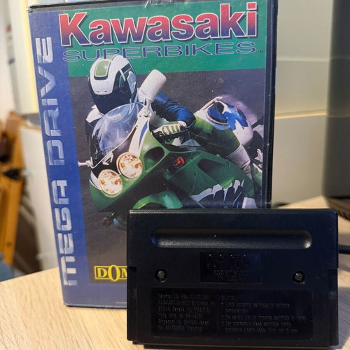 Kawasaki Superbikes Sega Mega Drive game used