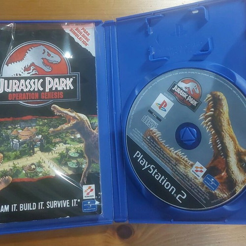 Jurassic Park PlayStation 2 like new with box and manual