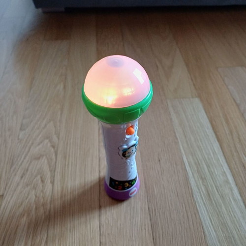 Fisher Price Laugh & Learn microphone used with songs and lights
