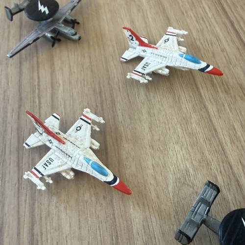 Micro Machines aircraft collection, 14 pieces, vintage, like new