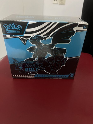 Black Bolt ERB σφραγισμένη κάρτα Pokemon με μικρό rip
