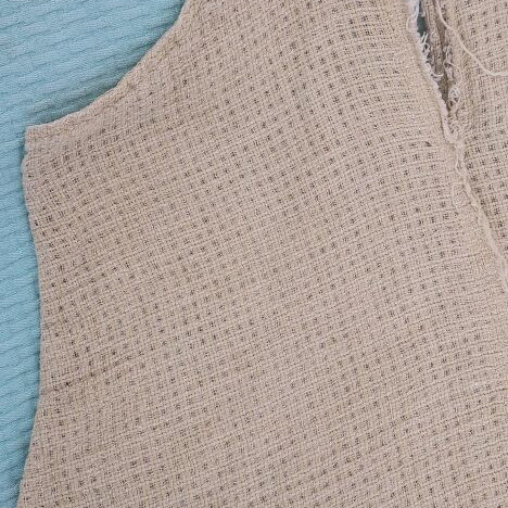 Yellow Linen Boho Set 2 Pieces Top & Skirt like new, Made in Italy