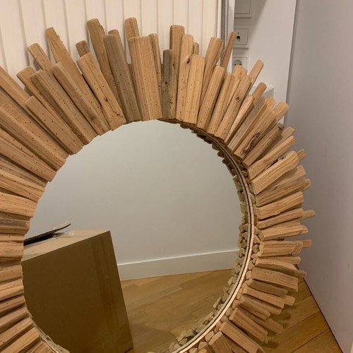 Mirror 80 diameter total like new