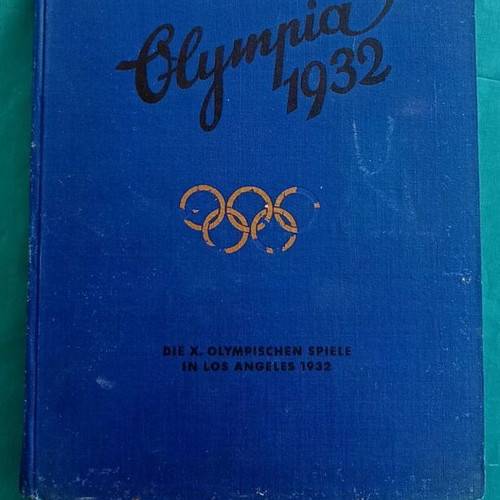 Βιβλίο λεύκωμα Ολυμπιακοί Αγώνες 1932 μεταχειρισμένο