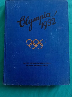 Книга албум Олимпийски игри 1932 употребявана