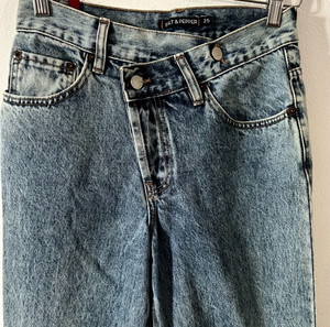Salt and pepper jeans Barbara crooked barrel No25