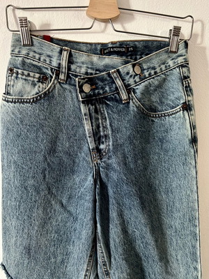 Salt and pepper jeans Barbara crooked barrel No25