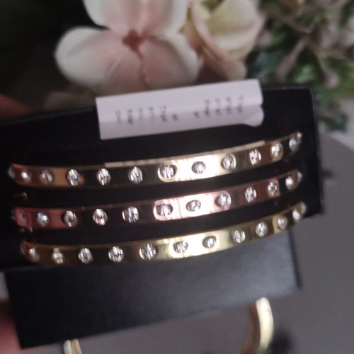 Vintage Pierre Cardin bracelet set used, multicolor