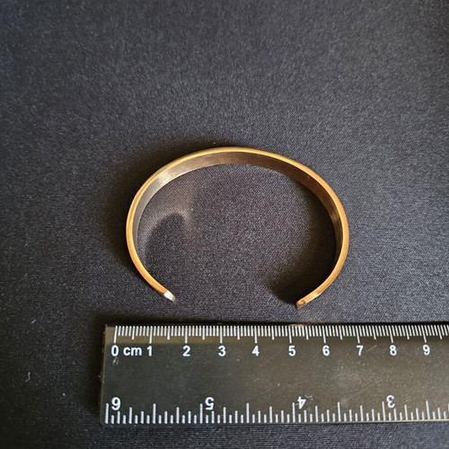Rose Gold Hammered Bracelet new in packaging