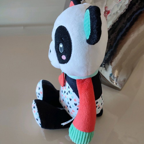 Clementoni Baby Plush Panda like new with sounds for 0+ months