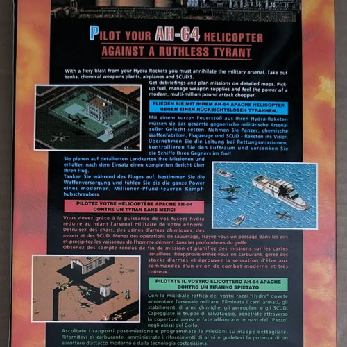 Desert Strike Return To The Gulf Amiga like new