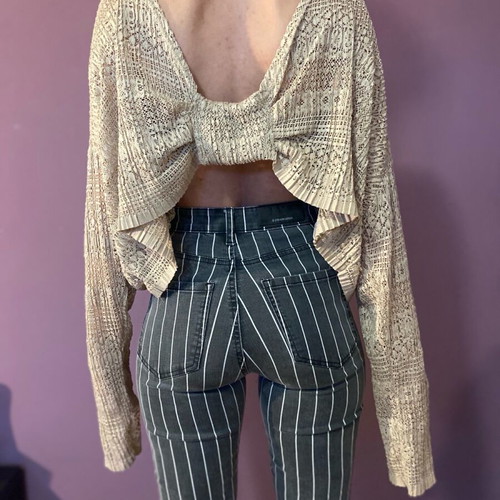 Nidodileda blouse one size like new, beige