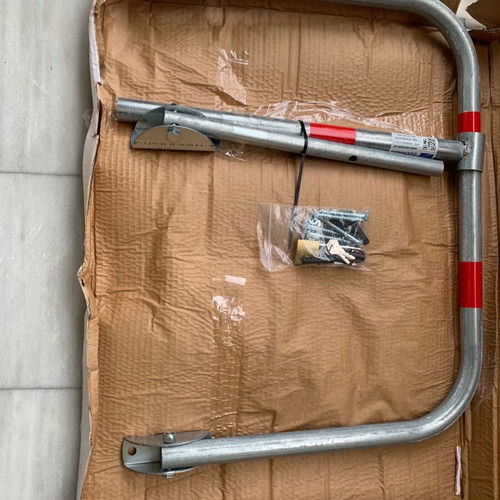 Parking barrier corner tripod new unused