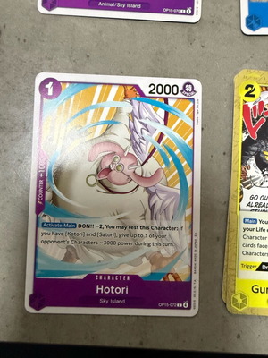 One Piece Card Game pack of 11 cards near mint