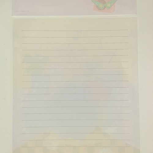 Set and letter papers new