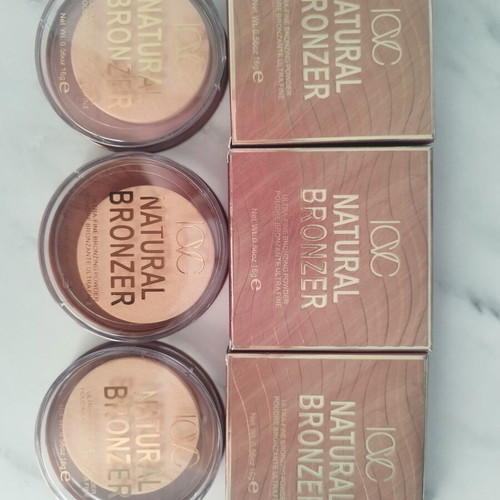 Bronzer powders set of 3 new with sponges