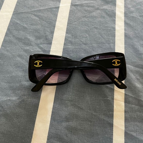 Just Cavalli JC498S sunglasses, black and purple