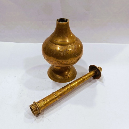 Antique Brass Gulabdani like new, traditional rose water sprinkler