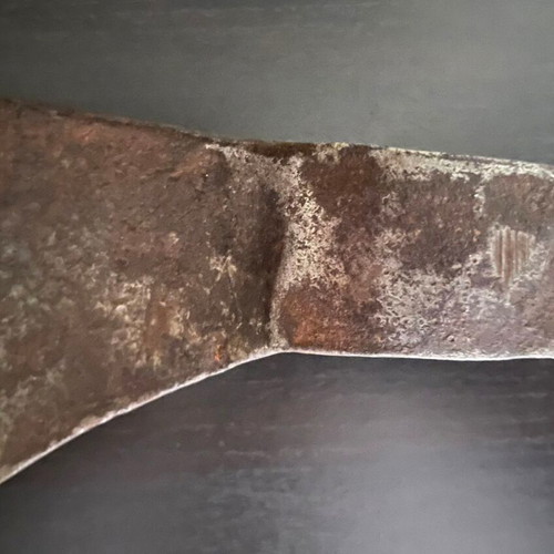 Axe used without handle
