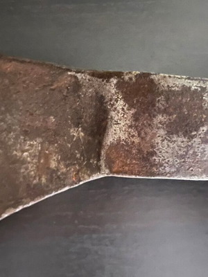 Axe used without handle