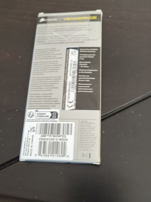 Corsair Vengeance DDR3 4GB RAM καινούργια, σφραγισμένη
