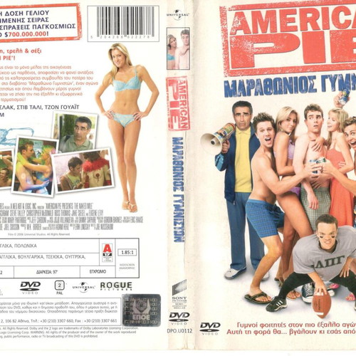 American Pie: The Naked Mile DVD used, comedy with subtitles