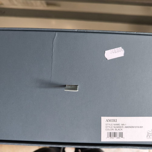Amiri shoebox like new