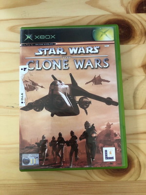 Xbox Original Star Wars The Clone Wars μεταχειρισμένο χωρίς μανιουαλ
