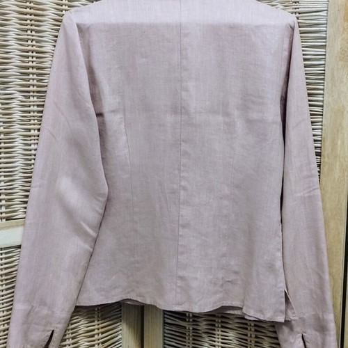 FIDELE shirt 100% linen, like new, size S, light purple