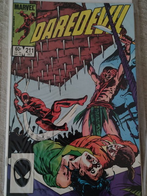 Daredevil #211 Marvel comic 1984