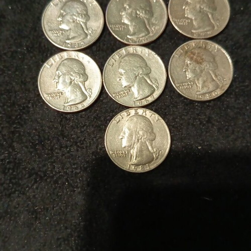 American coins like new, pack of 34 pieces