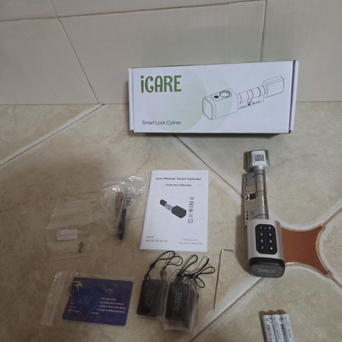 iCARE Smart Electronic Door Lock V1-TY New with Bluetooth and Tuya App