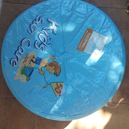 Frezyderm Kids Sun Care inflatable pool like new, blue, 60 cm diameter
