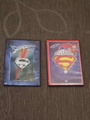 DVD Superman καινούργιο, ταινία δράσης και κινούμενα σχέδια