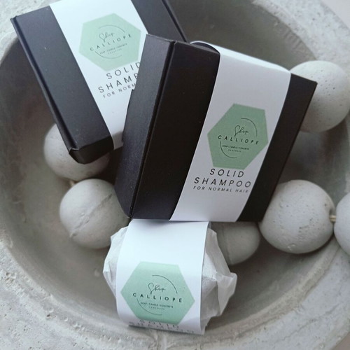 Solid shampoo for normal hair new 60g